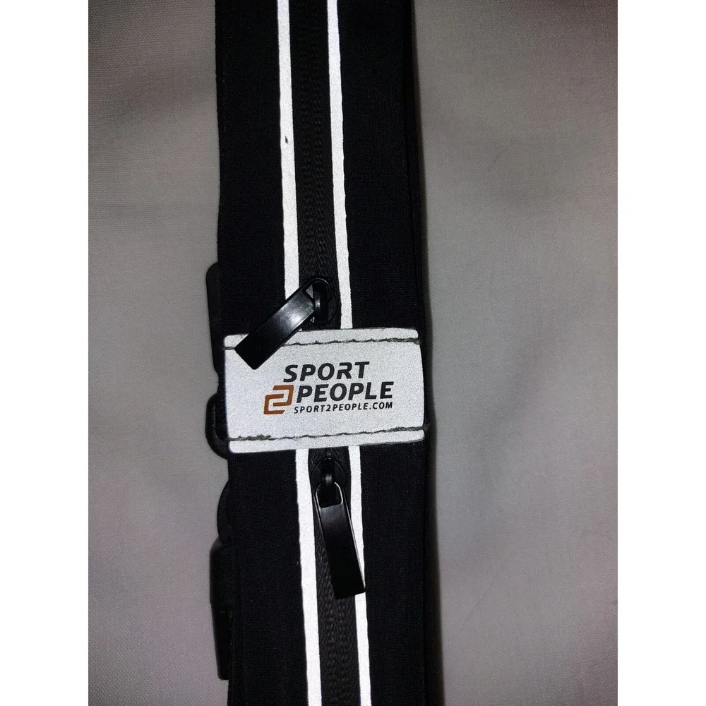 SPORT 2 PEOPLE Running‎ Belt Fanny Pack Workout Belt Adjustable Reflective